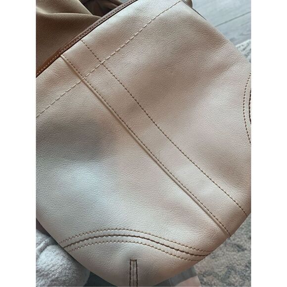 Coach crossbody white purse bag leather - Picture 6 of 7